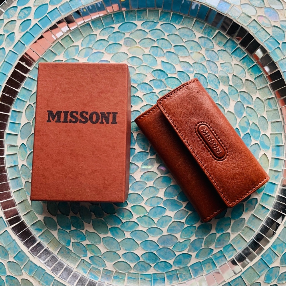 Missoni Vintage Six Ring Key and Cardholder NWT